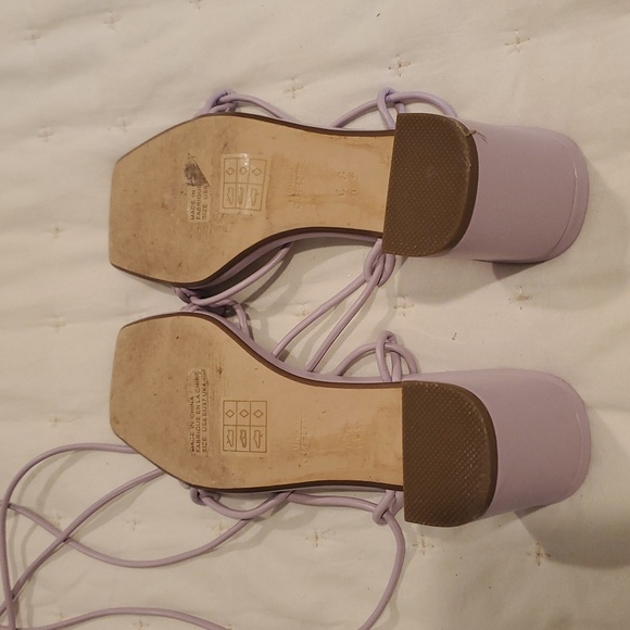 UO Sloan Square-Toe Strappy Heel (5) - Picture 8 of 9